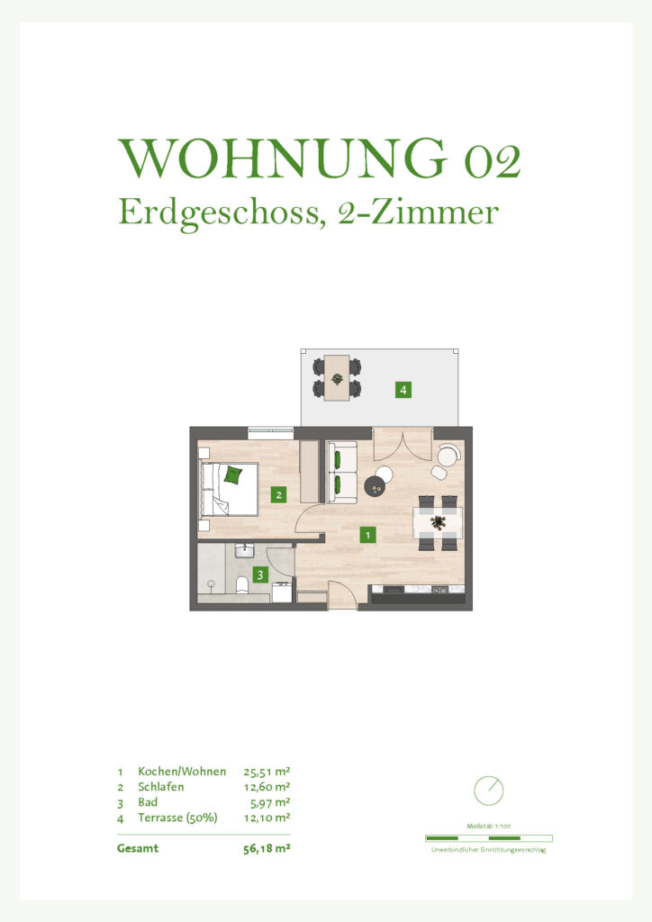 Wohnen An Der Mittelbinge Wohnung 2