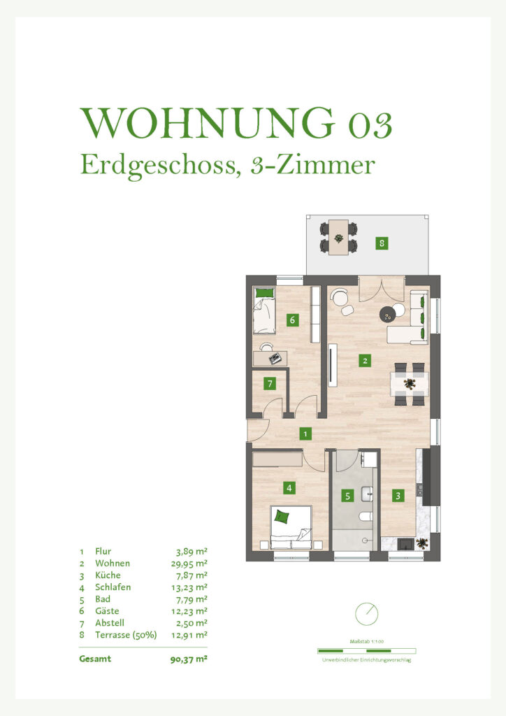 Wohnen An Der Mittelbinge Wohnung 3