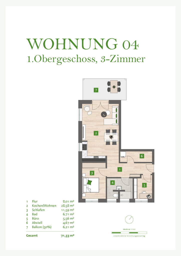 Wohnen An Der Mittelbinge Wohnung 4