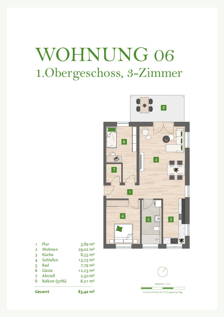 Wohnen An Der Mittelbinge Wohnung 6