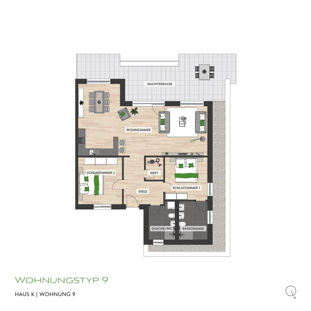 Kampus Karree Ii Haus K Whg9