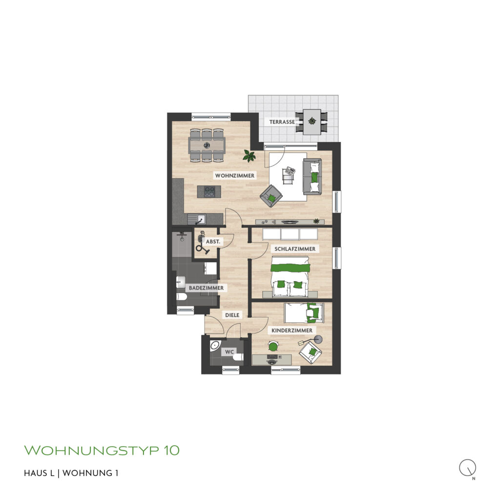 Kampus Karree Ii Haus L Whg1