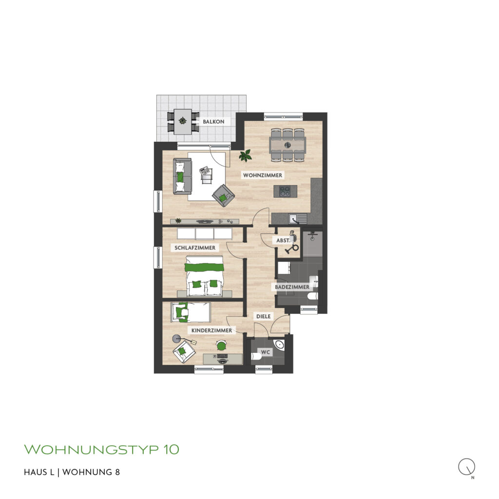 Kampus Karree Ii Haus L Whg8
