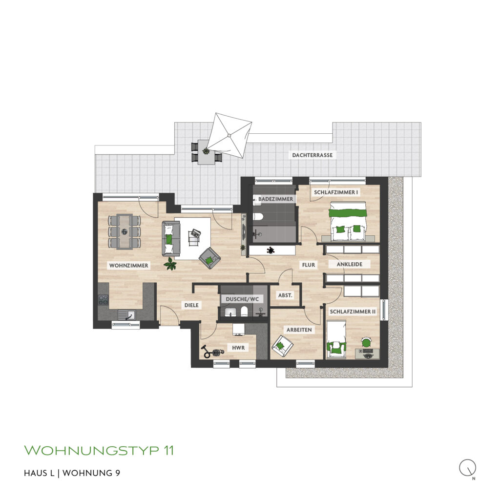 Kampus Karree Ii Haus L Whg9