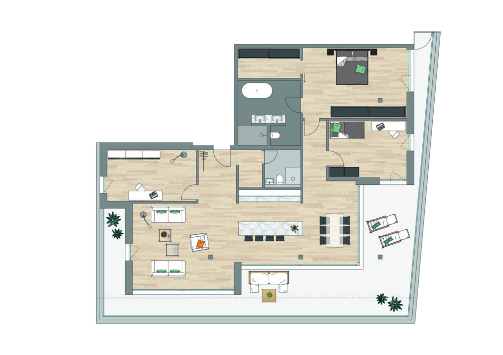Upper West Grundriss 3